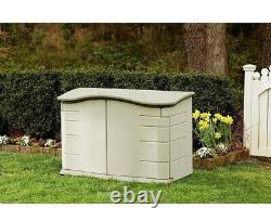 Rubbermaid Storage Shed 2'3 x 4'6 Horizontal Heavy Duty Plastic Resin Outdoor