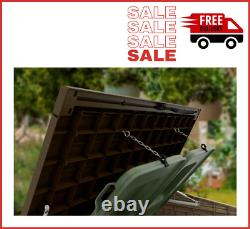 SALE- Keter Durable Resin Horizontal Shed All-Weather Outdoor Storage