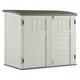 Suncast Bms2500 34 Cu Ft Resin Horizontal Storage Shed, Vanilla/stoney
