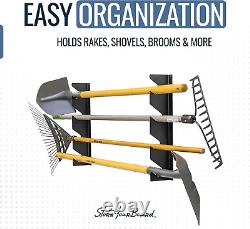 Shed Tool Organizer Wall Mount, Garage Organization, Garden Tool Organizer for S