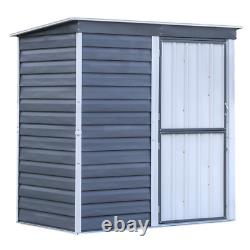 Shed-in-a-Box 6 ft. W x 4 ft. D Metal Horizontal Storage Shed