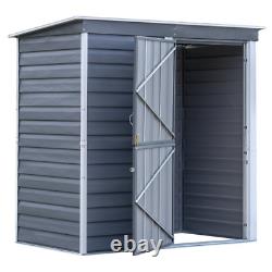 Shed-in-a-Box 6 ft. W x 4 ft. D Metal Horizontal Storage Shed