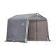 Shelterlogic Shed-in-a-box 8 Ft. X 8 Ft. Polyester Horizontal Peak Storage Shed