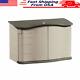 Small Horizontal Resin Outdoor Garden Storage Shed Withfloor 4.5 X 3ft All-weather
