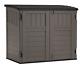 Stoney Resin Outdoor 4 Ft. 4 In. W X 2 Ft. 8 In. D Plastic Horizontal Storage