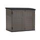 Stoney Resin Outdoor 4 Ft. 4 In. W X 2 Ft. 8 In. D Plastic Horizontal Storage Shed
