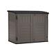 Stoney Resin Outdoor 4ft. 4 In. W X 2ft. 8 In. D Plastic Horizontal Storage Shed