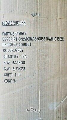StorageHouse 6 ft. W x 2 ft. D Plastic Portable Tool Storage Shed NEW IN BOX