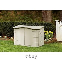 Storage Cabinet Outdoor 2ft. 3in. X 4ft. 6in. Horizontal Resin Storage Shed