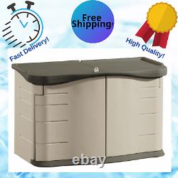 Storage Cabinet Outdoor 2ft. 3in. X 4ft. 6in. Split-Lid Horizontal Resin Storage