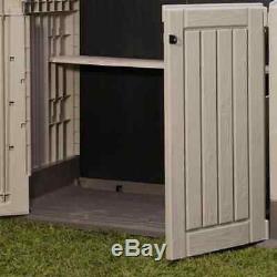 Storage Resin Outdoor Box Deck Shed Keter Sheds Patio Garden Organizer Cabinet