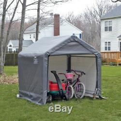 Storage Shed Canopy Tent Waterproof Garage ATV Bike Tools Motorcycle Shade Cover
