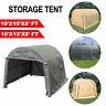 Storage Shed Tent Shelter Car Garage Steel Frame Carport 10'x10'x8'/10'x15'x8'ft