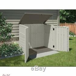 Storage Shed Utility Outdoor Durable Resin Decor Lawn Garden Home Suncast New