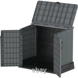 Store-Away Resin Horizontal Storage Shed 4 Ft. 3 In. X 2 Ft. 5 In. X 3 Ft. 7 In