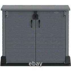 Store-Away Resin Horizontal Storage Shed 4 Ft. 3 In. X 2 Ft. 5 In. X 3 Ft. 7 In