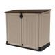 Store-it-out Midi Horizontal Durable Resin Outdoor Storage Shed With Heav