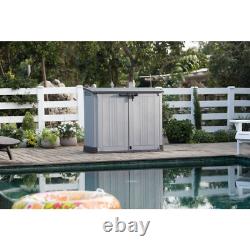 Store-It-out Prime Outdoor 4 ft. 5 in. W x 2 ft. 5 in. D Resin Horizontal Storag