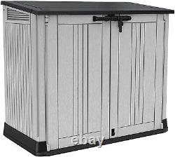 Store-It-out Prime Outdoor 4 ft. 5 in. Wx 2 ft. 5 in. D Resin Horizontal Storage