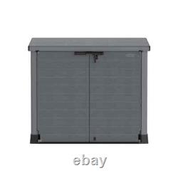 Store-away 317 Gal. 4 ft. 9 in. X 2 ft. 8 in. X 4 ft. 1 in. Gray Resin Horizonta