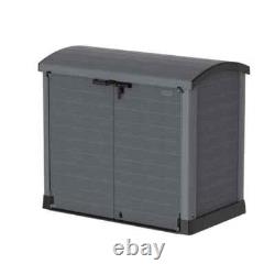Store-away 317 Gal. 4 ft. 9 in. X 2 ft. 8 in. X 4 ft. 1 in. Gray Resin Horizonta