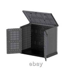 Store-away 317 Gal. 4 ft. 9 in. X 2 ft. 8 in. X 4 ft. 1 in. Gray Resin Horizonta