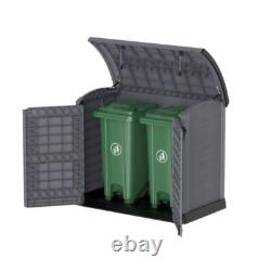 Store-away 317 Gal. 4 ft. 9 in. X 2 ft. 8 in. X 4 ft. 1 in. Gray Resin Horizonta