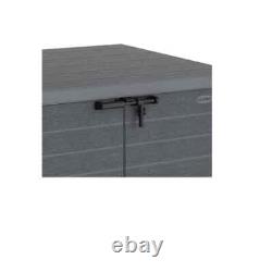 Store-away 317 Gal. 4 ft. 9 in. X 2 ft. 8 in. X 4 ft. 1 in. Gray Resin Horizonta