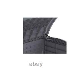 Store-away 317 Gal. 4 ft. 9 in. X 2 ft. 8 in. X 4 ft. 1 in. Gray Resin Horizonta