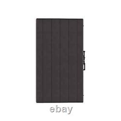 Store-away 317 Gal. Brown Resin Horizontal Storage Shed, Flat Lid