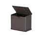 Store-away 317 Gal. Brown Resin Horizontal Storage Shed, Flat Lid Deck Box