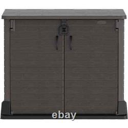 Store-away 4 ft. 3 in. X2 ft. 5 in. X3 ft. 7 in. Resin Horizontal Storage Shed