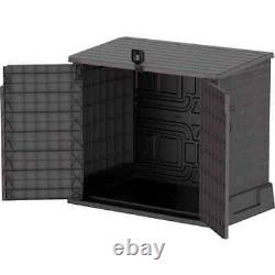 Store-away 4 ft. 3 in. X2 ft. 5 in. X3 ft. 7 in. Resin Horizontal Storage Shed