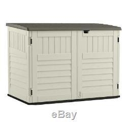 Stow-Away 3 ft. 8 in. X 5 ft. 11 in. Resin Horizontal Storage Shed