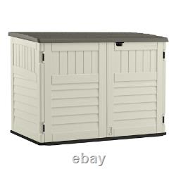 Stow-Away 3 ft. 8 in. X 5 ft. 11 in. Resin Horizontal Storage Shed