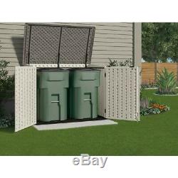 Stow-Away 3 ft. 8 in. X 5 ft. 11 in. Resin Horizontal Storage Shed