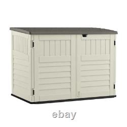 Stow-Away Resin Horizontal Storage Shed 3 Ft. 8 In. X 5 Ft. 11 In