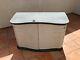 Sturdy All Weather Rubbermaid Horizontal Deck Box / Storage Shed With Floor