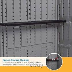 Suncast 1.25 in. H X 50 in. W X 10.25 in. D Resin Shelf Kit