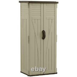 Suncast 2 ft. 3/4 in. X 2 ft. 8 in. Resin Vertical Storage Shed