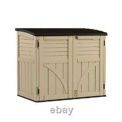 Suncast 2 ft. 8 in. X 4 5 3 9.5 Resin Horizontal Storage Shed