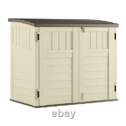 Suncast 2 ft. 8 in. X 4 5 3 9.5 Resin Horizontal Storage Shed