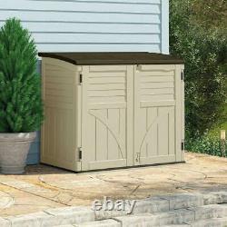 Suncast 2 ft. 8 in. X 4 5 3 9.5 Resin Horizontal Storage Shed