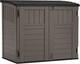 Suncast 34 Cu. Ft. Horizontal Shed For Outdoor Storage Withlocking System