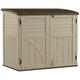 Suncast 34 Cu. Ft. Horizontal Shed For Outdoor Storage With Locking System, San