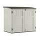 Suncast 34 Cu. Ft. Resin Horizontal Storage Shed Withreinforced Floor