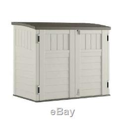 Suncast 34 Cubic Feet Resin Horizontal Outdoor Storage Shed