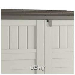 Suncast 34 Cubic Feet Resin Horizontal Outdoor Storage Shed