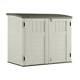 Suncast 34 Cubic Feet Resin Horizontal Storage Shed With Reinforced Floor (used)