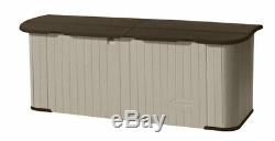 Suncast 34 in. H x 88 in. W x 36 in. D Beige Plastic Outdoor Storage Shed